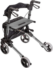 Load image into Gallery viewer, Lightweight Adjustable Rollator Walker with Backrest &amp; Storage - Optimal Comfort