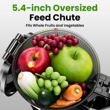 Load image into Gallery viewer, Easy Clean Cold Press Juicer with High Yield Functionality and Safety Features
