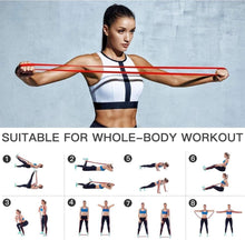 Load image into Gallery viewer, Lightweight Resistance Bands Set - Versatile Strength Training and Stretching