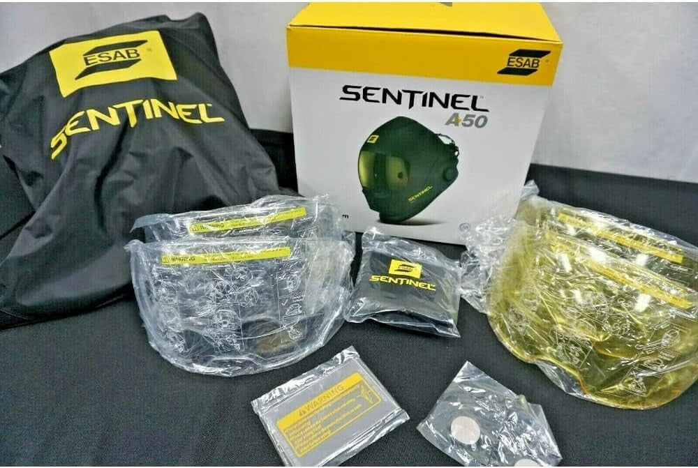 A50 Auto-Darkening Welding Helmet with Color Touch Screen - 3.93 x 2.36 in. Lens