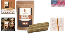 Load image into Gallery viewer, All-Natural Coffee Wood Chewing Toy Set of 3 - Promotes Healthy Chewing Habits