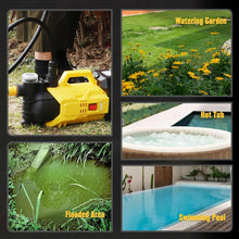 Load image into Gallery viewer, Battery-Powered Water Transfer Pump – Ideal for Pool Draining &amp; Lawn Irrigation