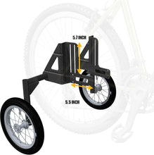 Load image into Gallery viewer, Quality Heavy-Duty Training Wheels for Adults - Fit 24" to 29" Bicycle Sizes