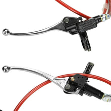Load image into Gallery viewer, Mini Bike Hydraulic Brake System Assembly with Enhanced Clamping Power &amp; Hose