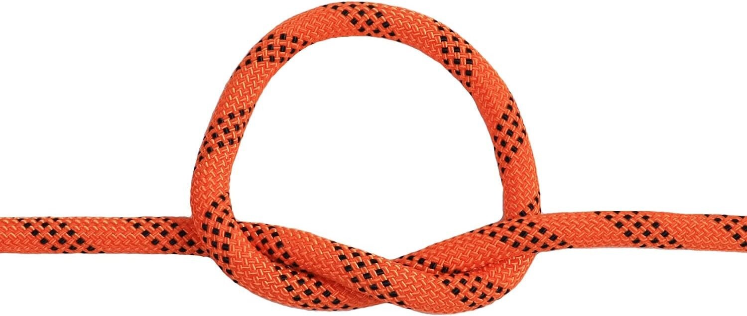 Vibrant Braided Polyester Arborist Rope - 3/8" x 150 ft for Climbing and Camping