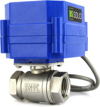 Load image into Gallery viewer, Energy-Efficient 1/2" Motorized Ball Valve - 9-24V DC, Ideal for Automation