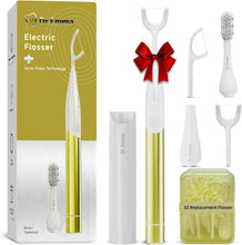 Load image into Gallery viewer, Portable Sonic Electric Flosser and Toothbrush Combo for Travel-Friendly Hygiene