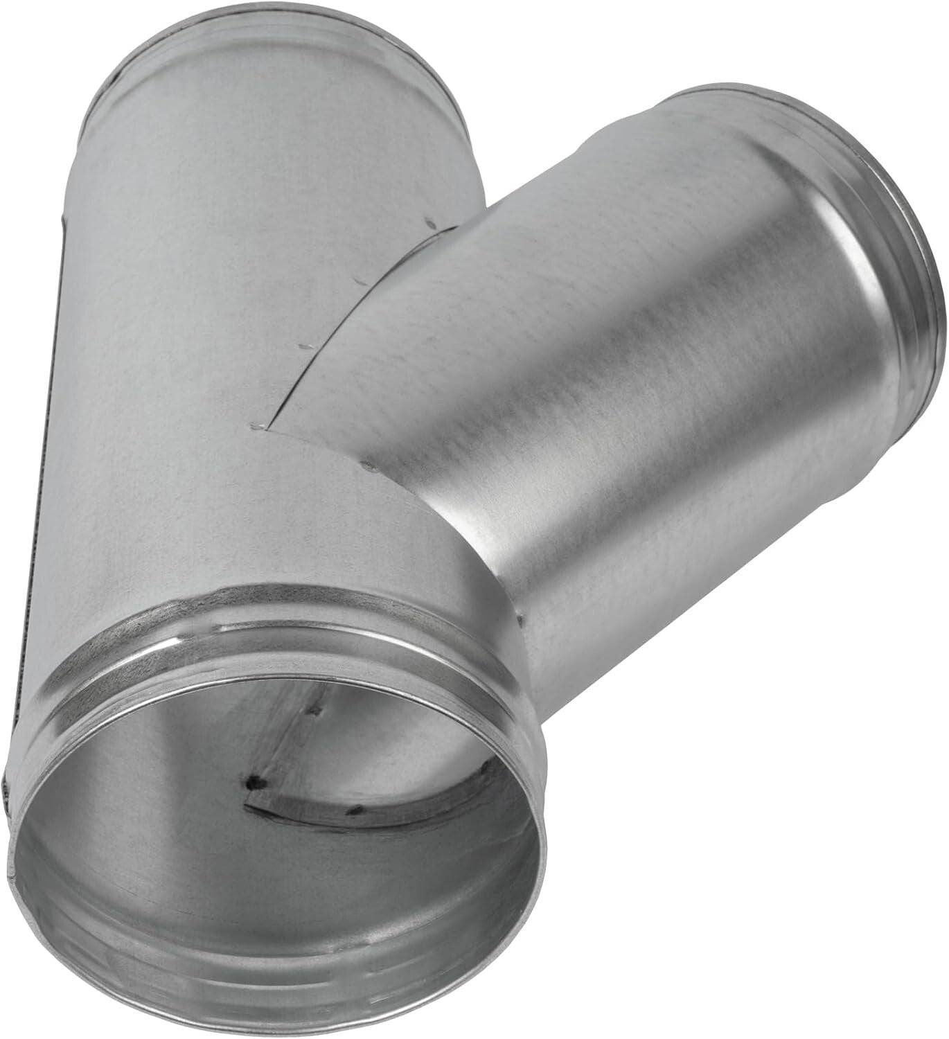 6'' Duct Splitter Adapter - 45° Wye Connector for Efficient Ventilation