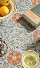 Load image into Gallery viewer, Elegant French Country Rustic Tablecloth - 67" Round with Pleated Corners
