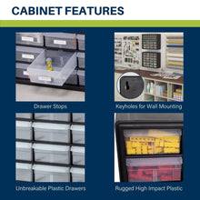 Load image into Gallery viewer, Versatile 24-Drawer Plastic Organizer - Perfect for Classroom &amp; Craft Storage