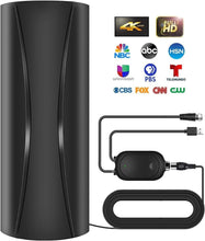 Load image into Gallery viewer, Portable Digital TV Antenna with Built-in Amplifier - 1400+ Channels Available