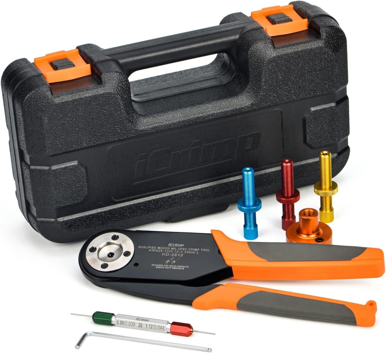 Precision Deutsch Crimping Tool for 12, 16, 20 AWG Contacts – Ergonomic Design