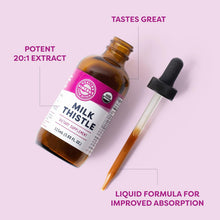 Load image into Gallery viewer, Natural Milk Thistle Extract in a Versatile 115 mL Bottle – Easy Daily Use