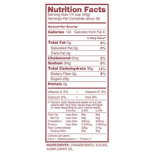 Load image into Gallery viewer, Crispy Sweet Dried Cranberries in 5lb Bulk - Flavorful Salad &amp; Oatmeal Enhancer