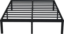 Load image into Gallery viewer, Sturdy California King Platform Bed - 14 Inch Steel Slats, No Box Spring Needed