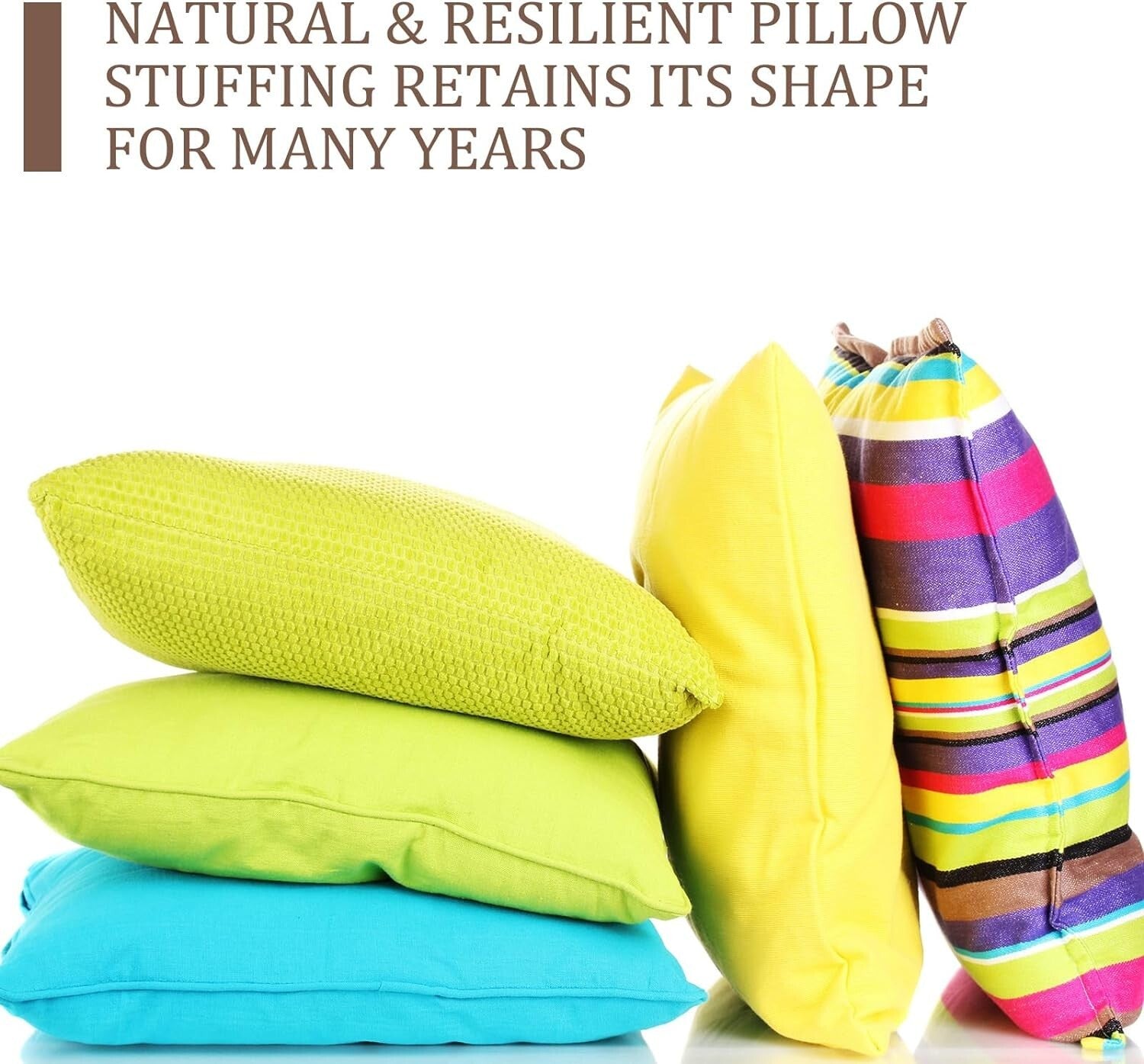 Pure White Cotton Fiber Filling - Ample 4.4 lb Pack for Stuffed Animals & Crafts