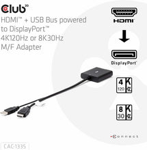 Load image into Gallery viewer, High-Quality 4K120Hz HDMI to DisplayPort Adapter - Perfect for Gaming Systems