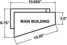 Load image into Gallery viewer, Hobby-Grade Warehouse with Rooftop Water Tank - Fits Between Train Tracks