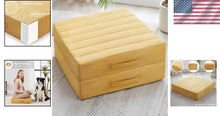 Load image into Gallery viewer, Geometric Design Memory Foam Floor Pillows - Perfect for Relaxation