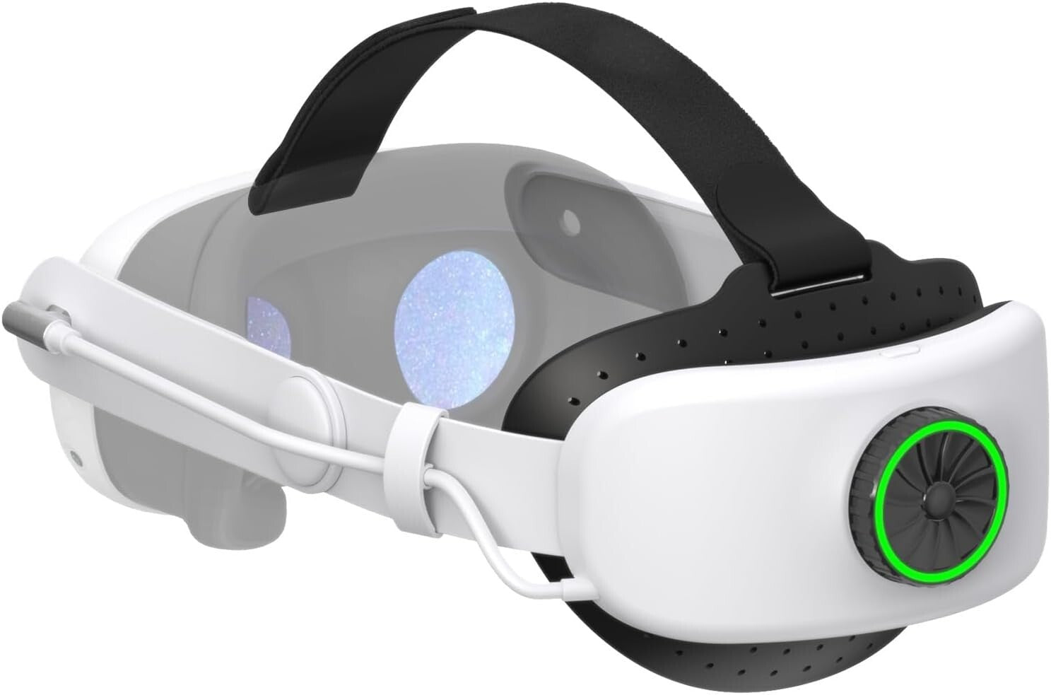 Ergonomic Battery Pack Head Strap for Meta Quest 3/3S – Ultimate Gaming Comfort