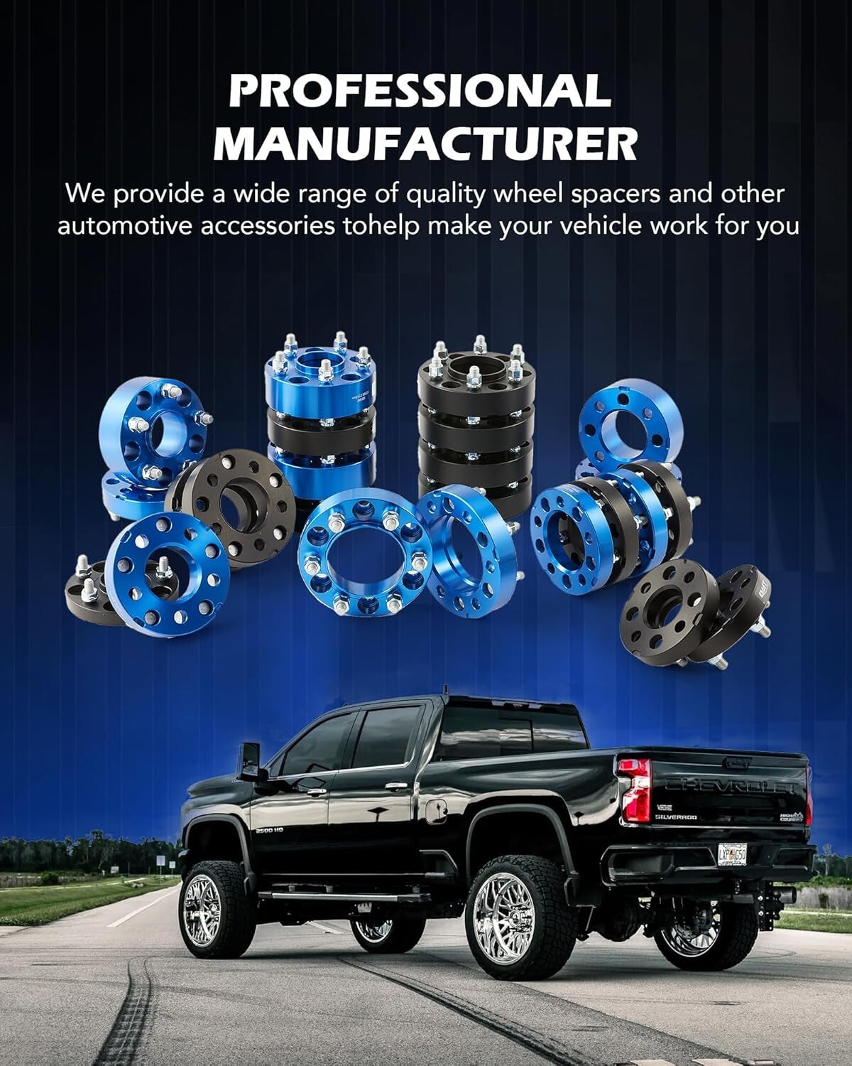 Corrosion-Resistant 2-Inch Wheel Spacers for Polaris RZR & Ranger - 4-Piece Set