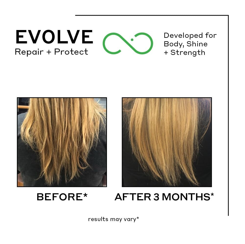 Evolve Hair Repair Shampoo - 8oz Aloe Vera Treatment for Resilient Hair