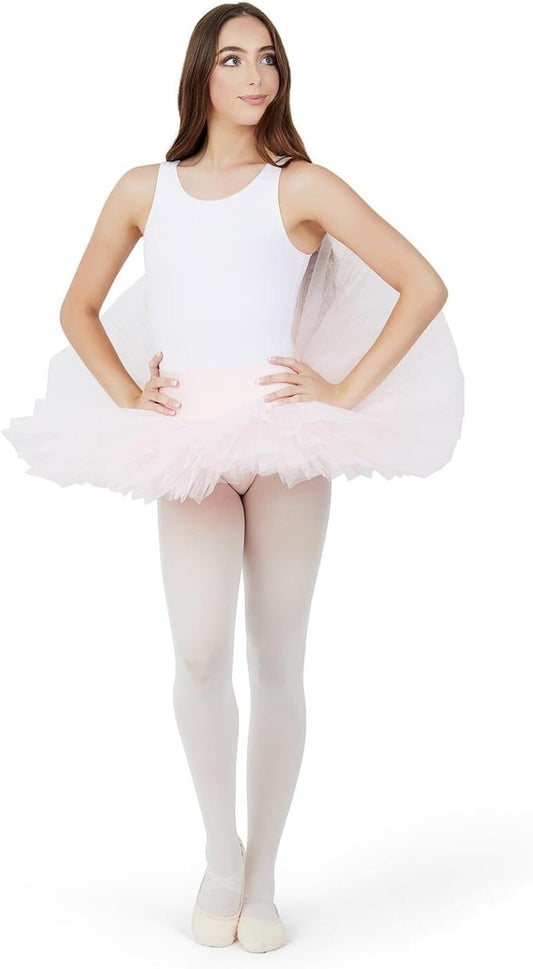 Stylish Women's Practice Tutu in Pink - Comfortable Full Brief Design, Size M