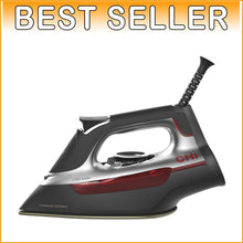 Load image into Gallery viewer, Professional-Chic 1700W Iron with 300 Steam Holes &amp; Titanium Ceramic Plate