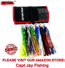 Load image into Gallery viewer, 9-Inch Fishing Trolling Lures, 6 Mixed Colors - Perfect for Big Game Fishing