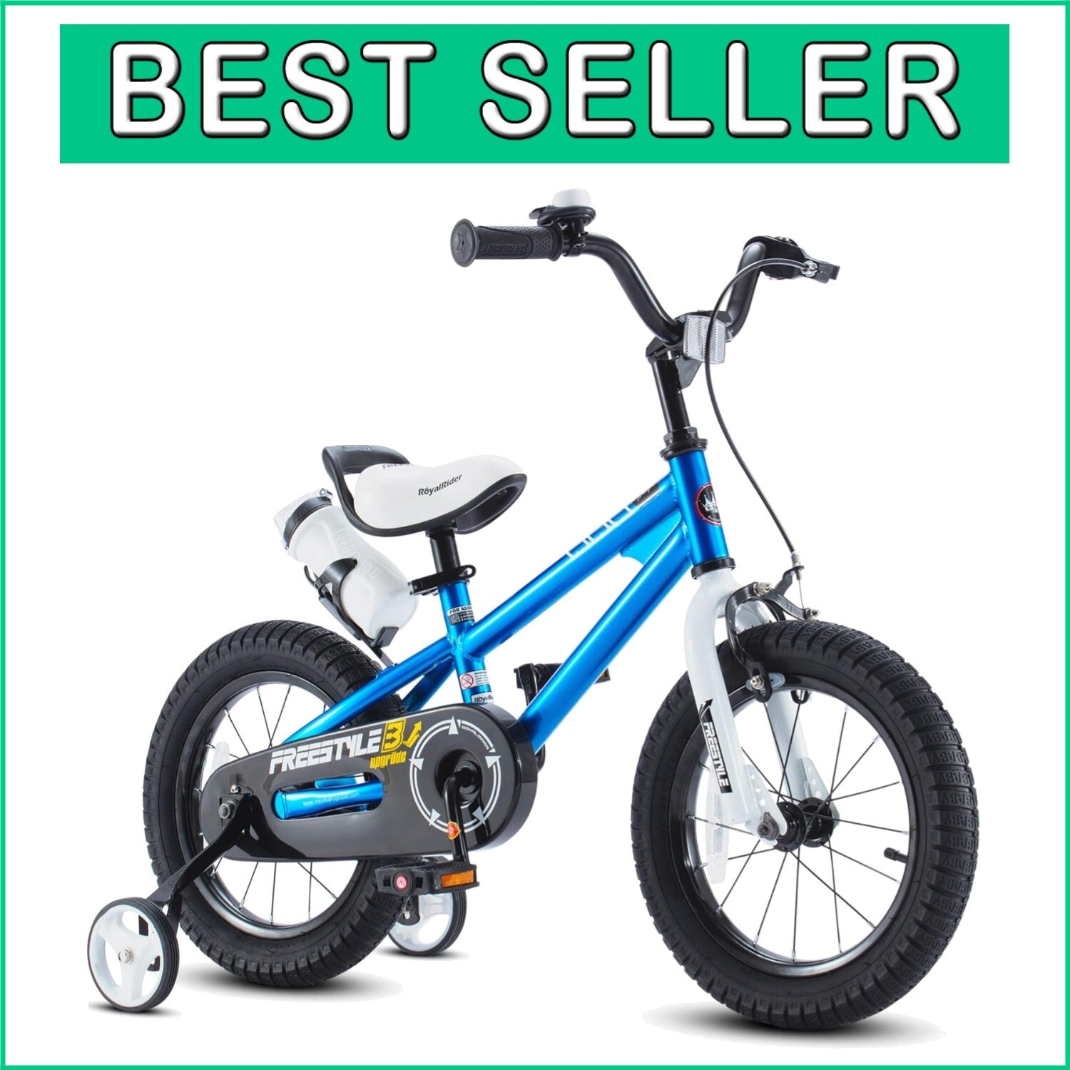 Durable Kids Freestyle Bike with Adjustable Seat and Smooth Pedaling Experience