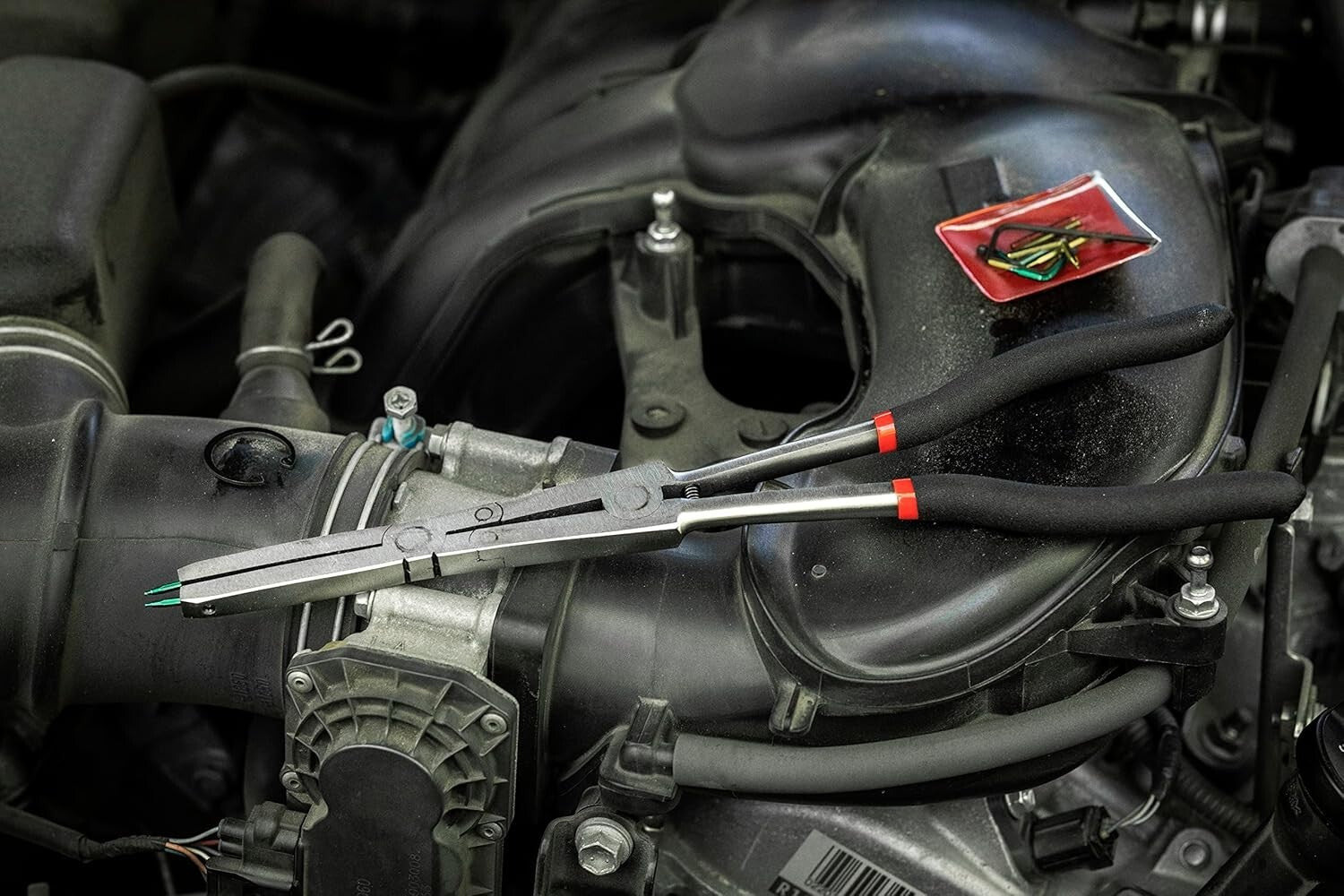 Alloy Steel Double-X External Snap Ring Pliers - Access Tight Areas Easily