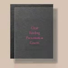 Load image into Gallery viewer, 8 Mil Clear PVC Presentation Covers - 1000 Pack for Business &amp; School Projects