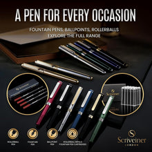 Load image into Gallery viewer, Stunning Green Black Luxury Fountain Pen - Smooth Writing, Gift Box Included