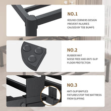 Load image into Gallery viewer, Noise-Free Heavy Duty Steel Bed Frame with Anti-Slip Design for Full Mattresses