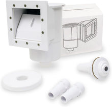 Load image into Gallery viewer, Complete Above Ground Pool Thru-Wall Skimmer with Flexible Vacuum Hose Adapter
