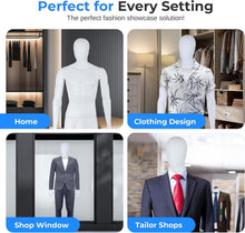 Load image into Gallery viewer, Sturdy 73-Inch Male Mannequin with Adjustable Design for Eye-Catching Displays