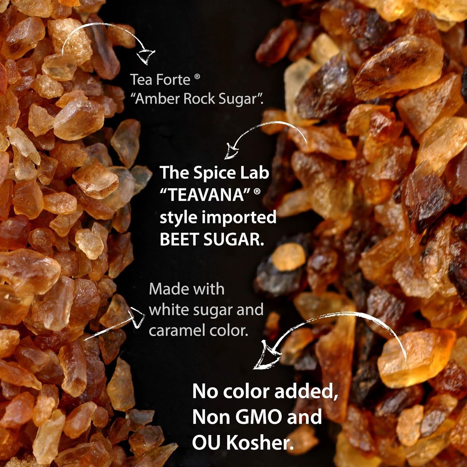 Versatile 5lbs Belgian Brown Rock Sugar – Ideal for Baking, Beverages & Desserts