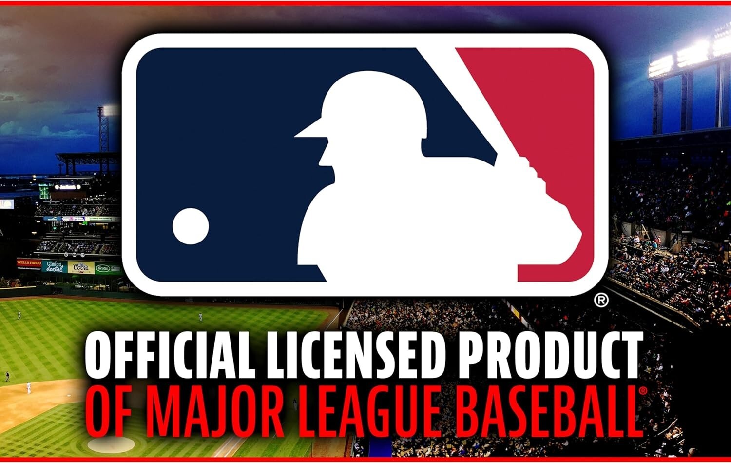 MLB Throw Down Rubber Bases Set - Portable Practice for Baseball & Softball