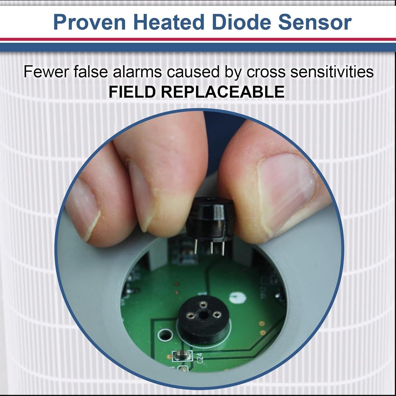 Compact and Reliable Refrigerant Leak Detector - Accurate, Battery-Powered Model