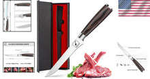 Load image into Gallery viewer, Ultra-Sharp 6.8-Inch Boning Knife - Professional-Grade German Steel &amp; Pakkawood