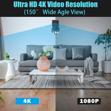Load image into Gallery viewer, Compact Wireless Security Camera with 150° View - Perfect for Indoor/Outdoor Use