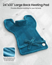 Load image into Gallery viewer, Weighted Electric Heating Pad with 6 Heat Settings - Ideal for Comfort &amp; Relief
