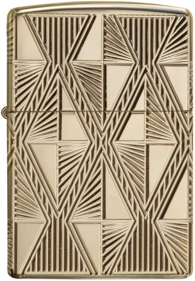 Distinctive Brass Deep Carve Lighter – Windproof & Durable, Gift Box Included