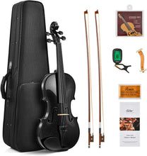 Load image into Gallery viewer, Handcrafted Full-Size Violin with Accessories - Perfect for Adult Musicians