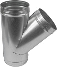 Load image into Gallery viewer, 6'' Duct Splitter Adapter - 45° Wye Connector for Efficient Ventilation