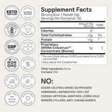 Load image into Gallery viewer, Potent Unflavored Grass-Fed Colostrum Powder - 30 Servings for Optimal Wellness