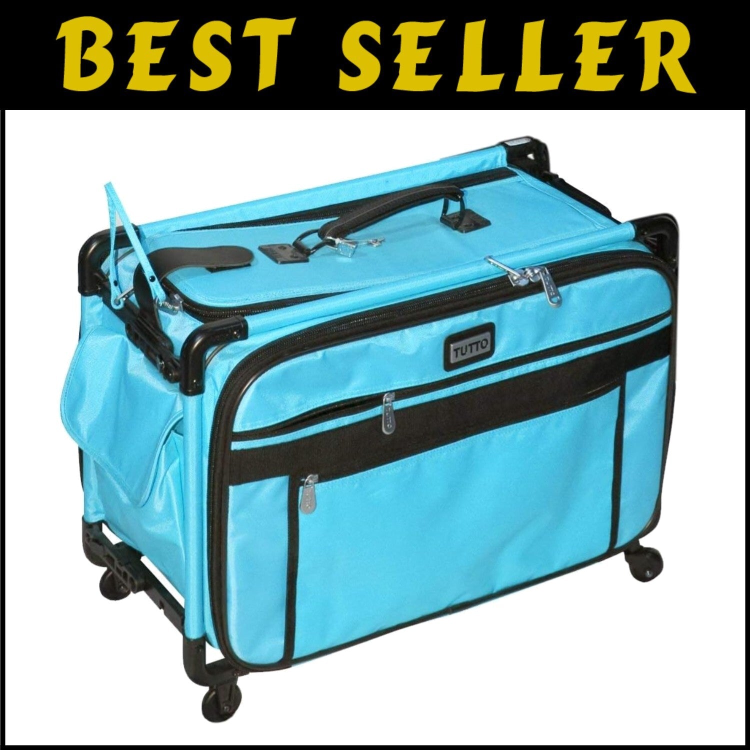 Multi-Purpose Machine on Wheels - Fits Large Sewing Machines Conveniently