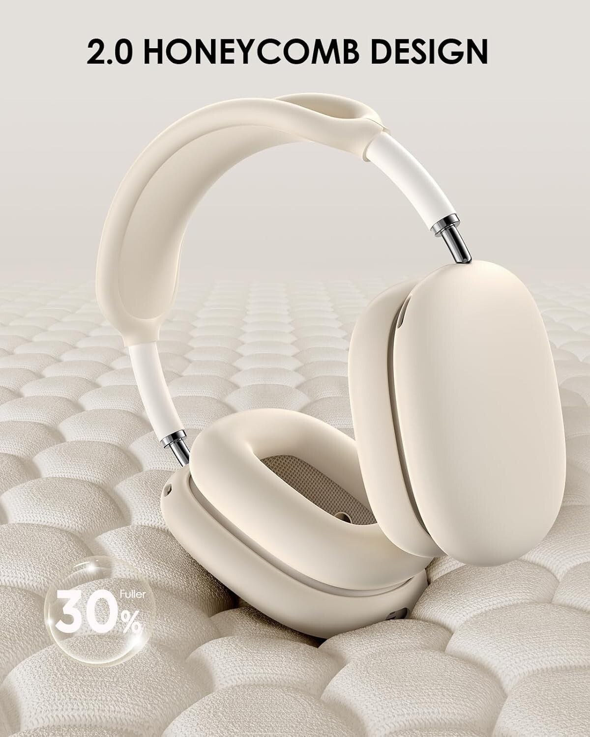 Shockproof Slimline Travel Case for AirPods Max – Honeycomb Protection Included