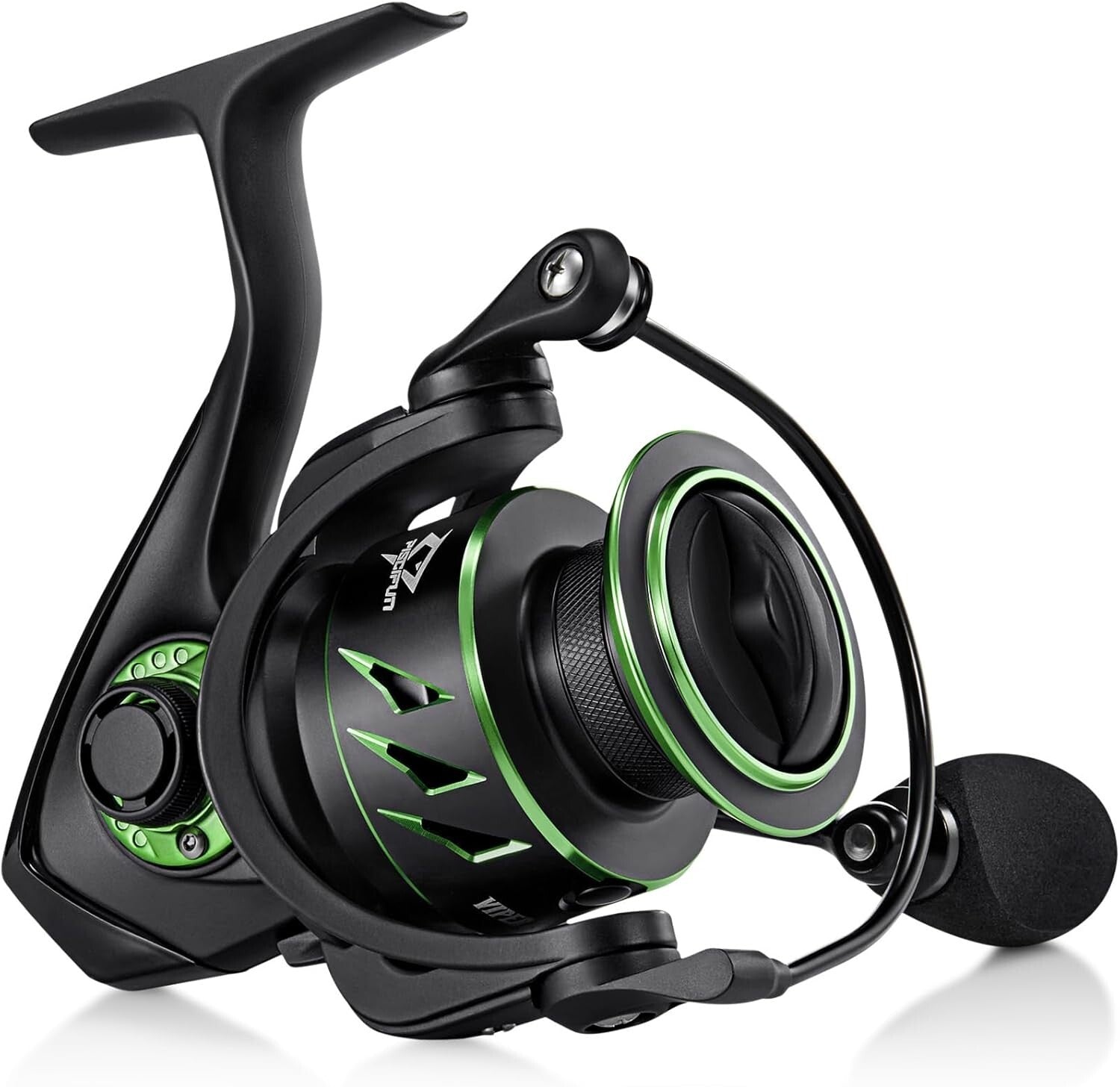 Premium Carbon Fiber Spinning Fishing Reel - 10+1BB, 5.2:1/6.2:1 Gear Ratio