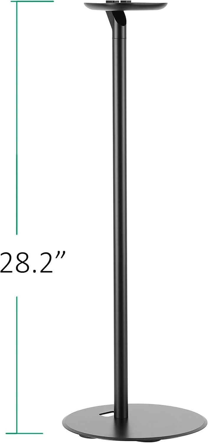 Elegant 28.2-Inch Floor Stands Compatible with Sonos One SL & Play:1 - 2 Pack